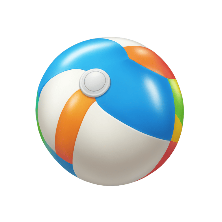 genmoji: Beach ball