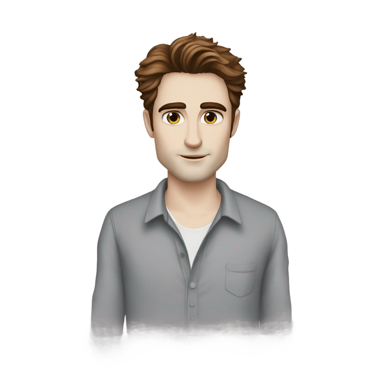 genmoji: Edward Cullen