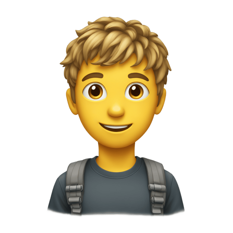 genmoji: a grade 6 kid