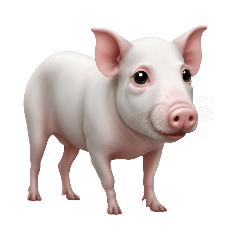 genmoji: skinny pig