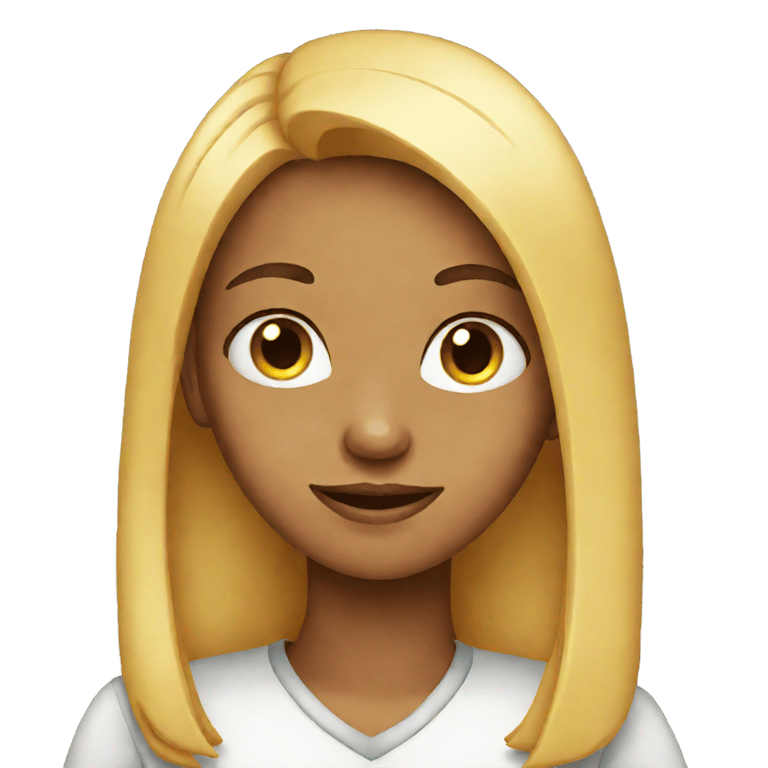 genmoji: a girl friend