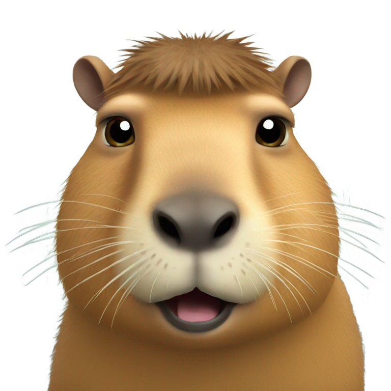 genmoji: Un emoji de capybara