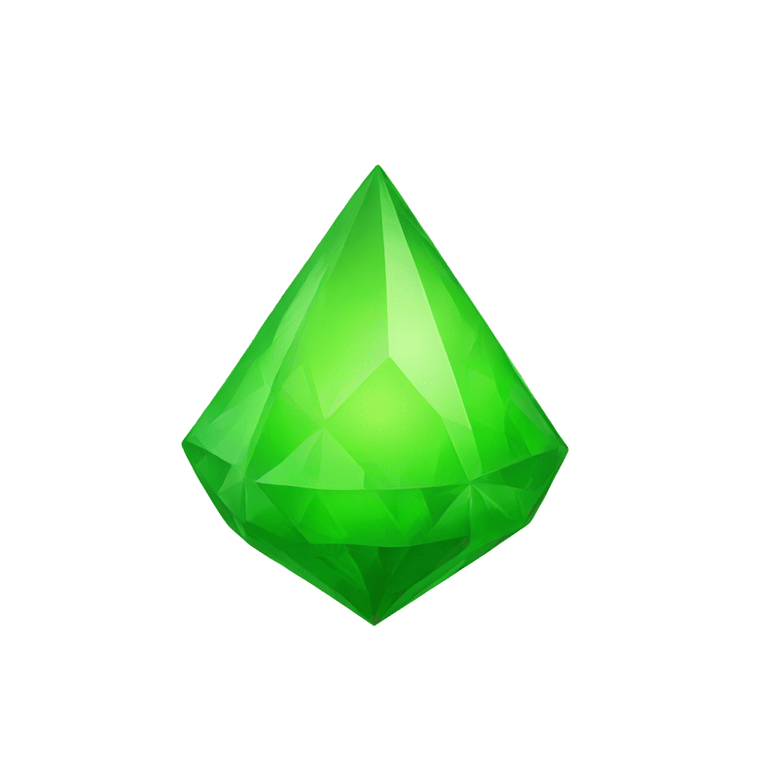 genmoji: Plumbob green