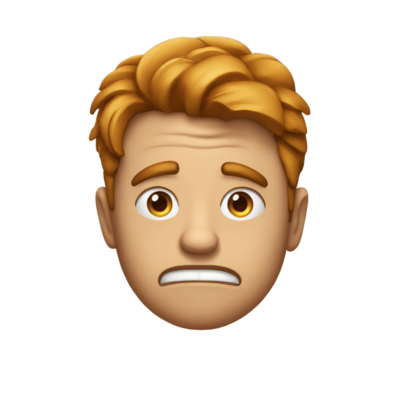 genmoji: A mad penny facing