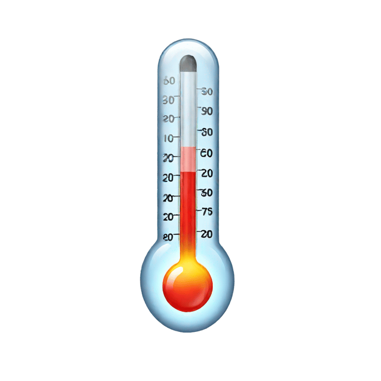 genmoji: Middle temperature thermometer