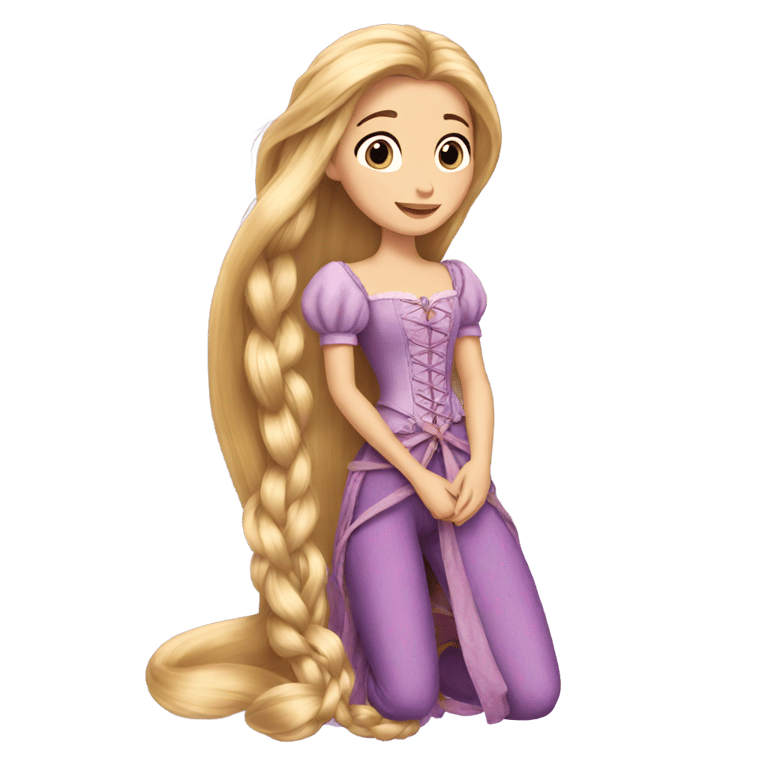 絵文字：Rapunzel