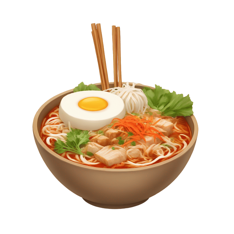 genmoji: bun bo hue