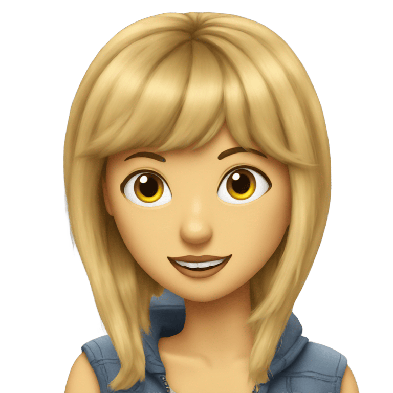 genmoji: Taylor Swift as a Minion