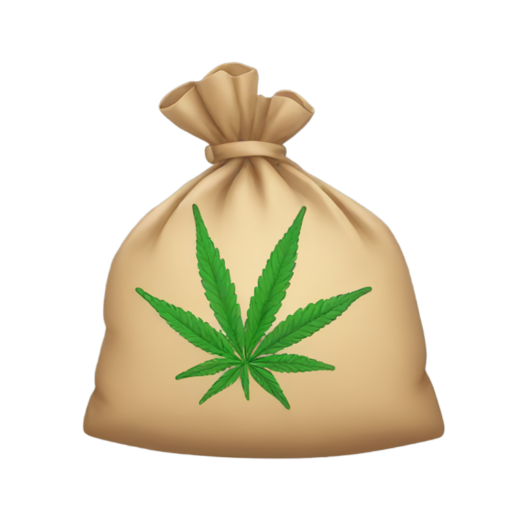 genmoji: Bags of marijuana