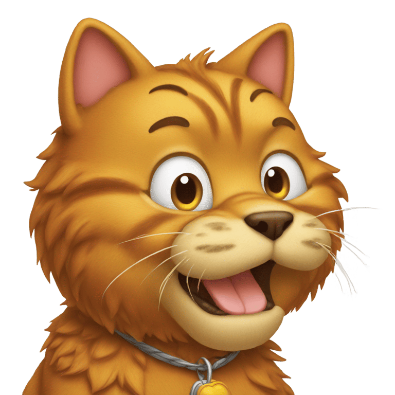 genmoji : Garfield