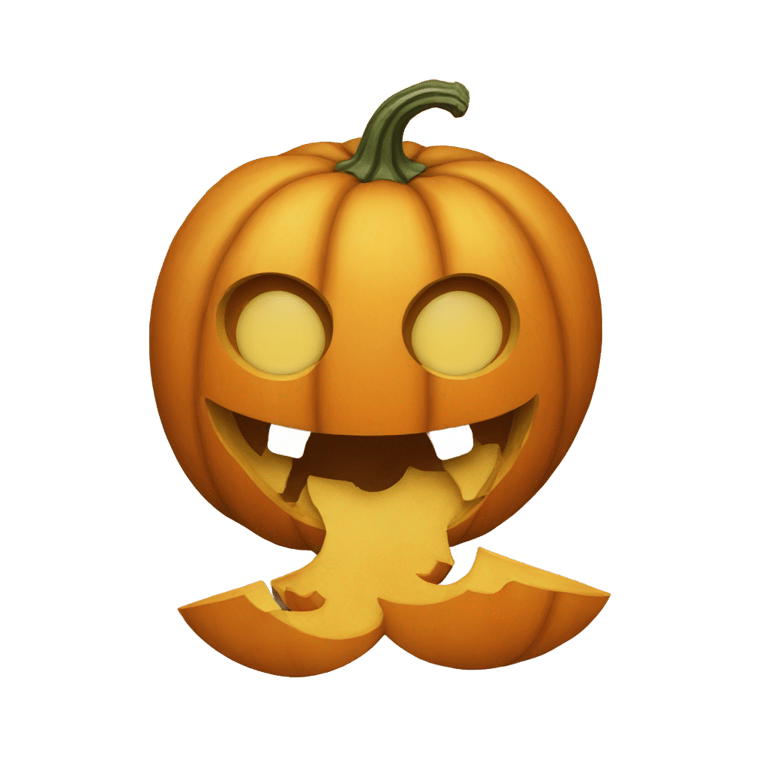 genmoji: Pumpkin