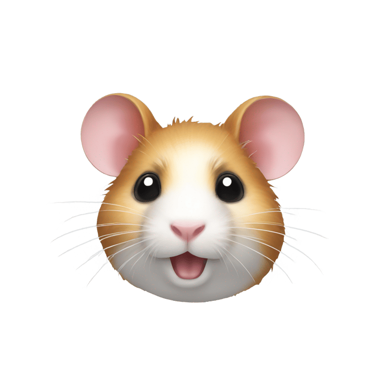 genmoji: A cut hamster with YouTube silver play button