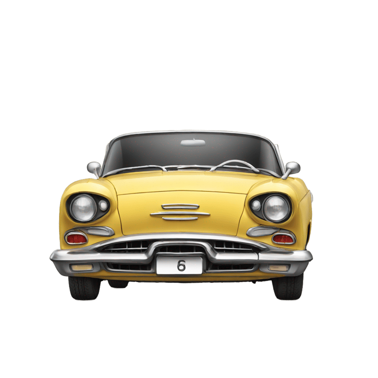 genmoji: classic car