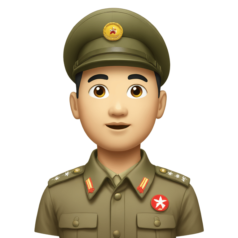 genmoji : Kim jong un as a scout leader