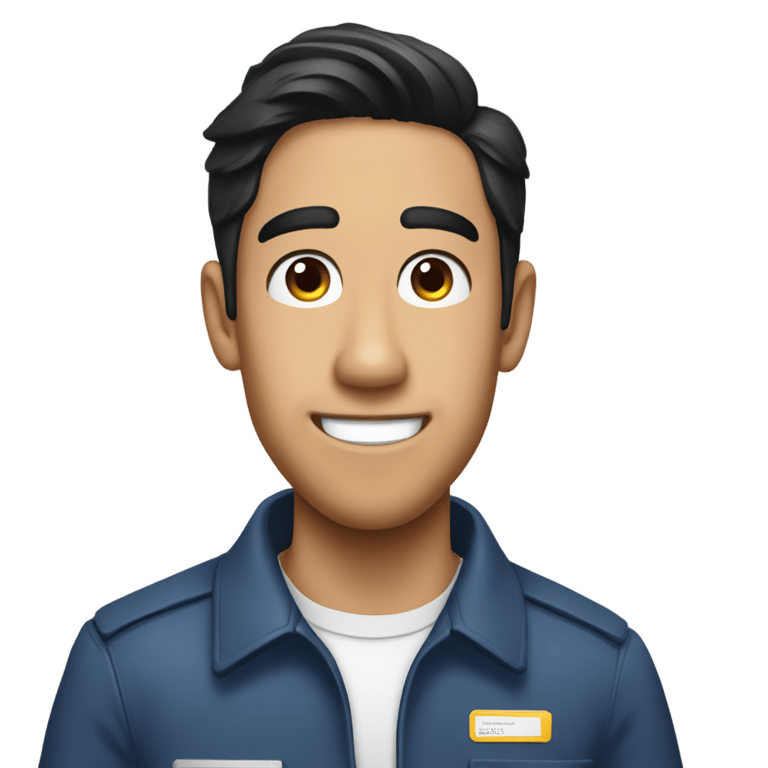 絵文字：zach king as a mailman