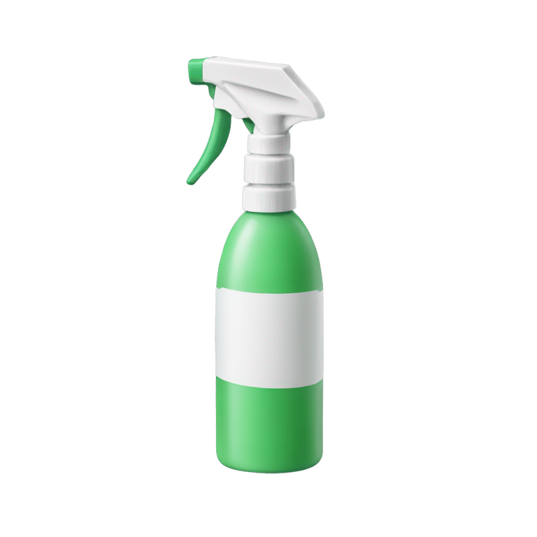 genmoji : shoes spray bottle