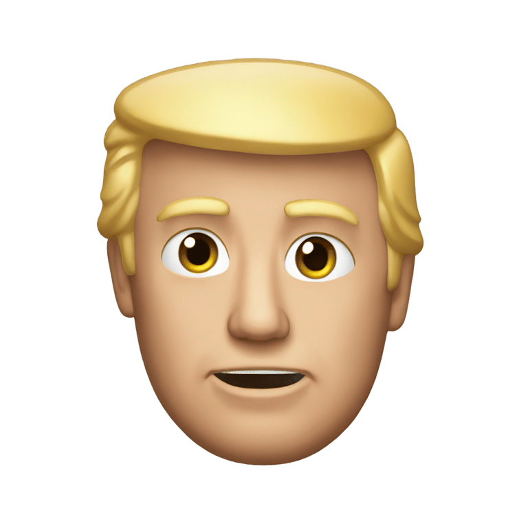 genmoji: donald trump