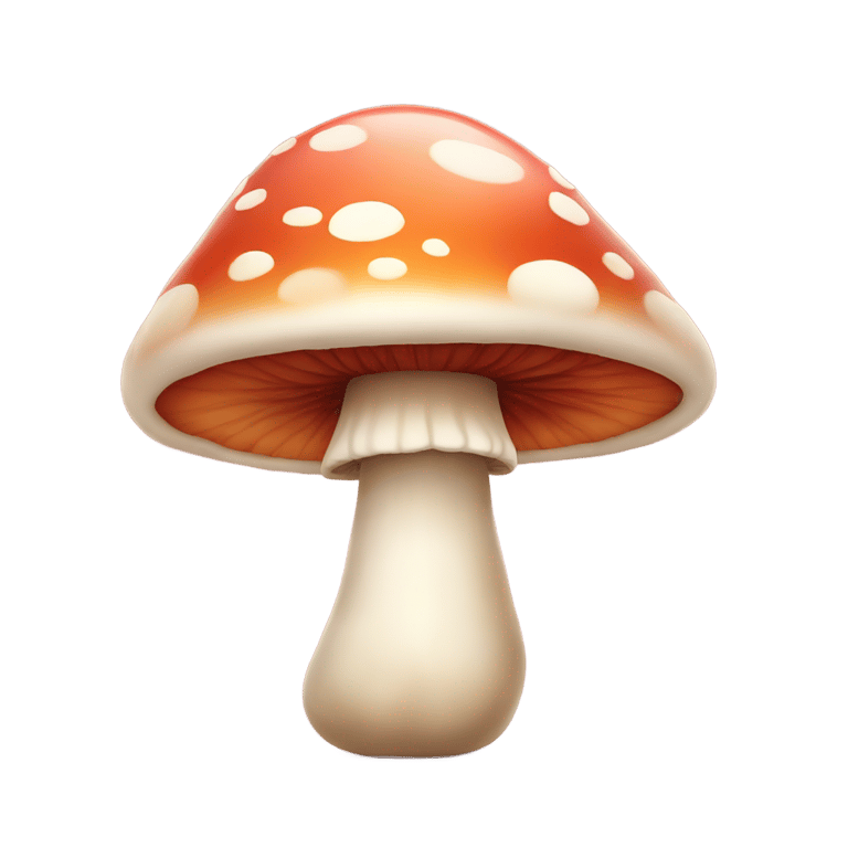 genmoji: Cute mushroom