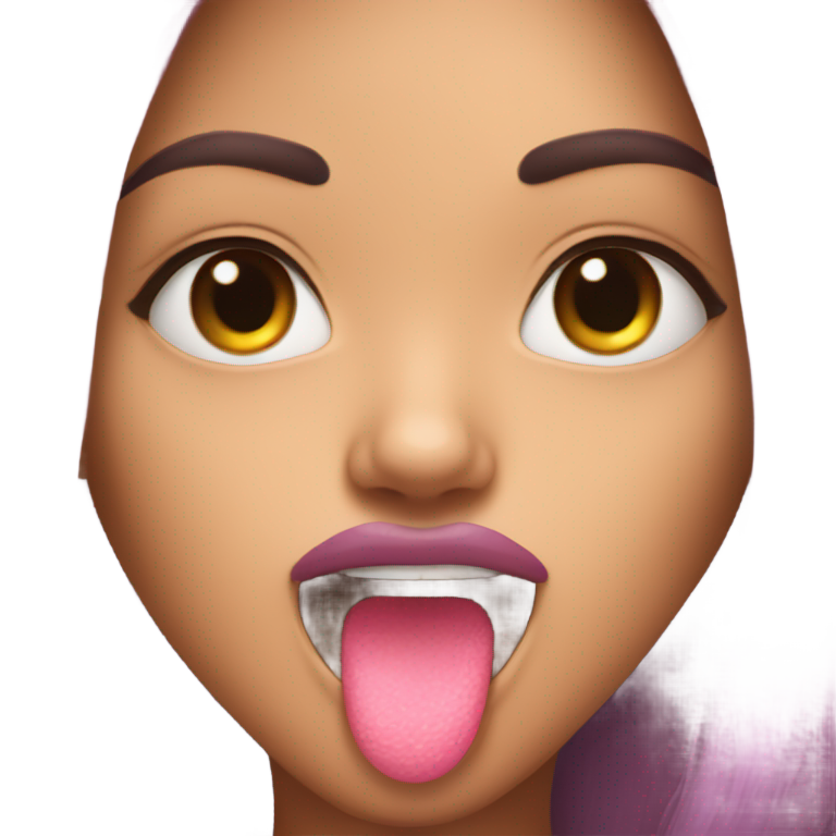 genmoji : Mignon et insolent, la langue sortie