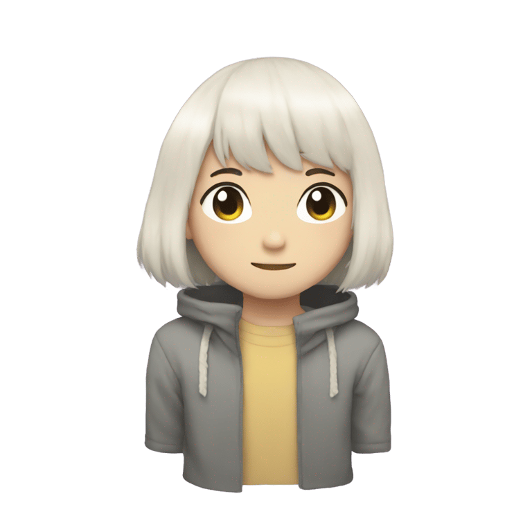 genmoji: frisk from Undertale