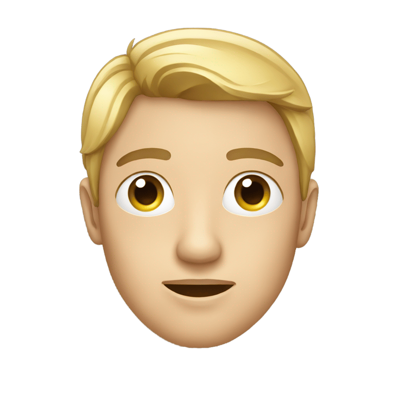 genmoji: An iPhone 16 off In front face