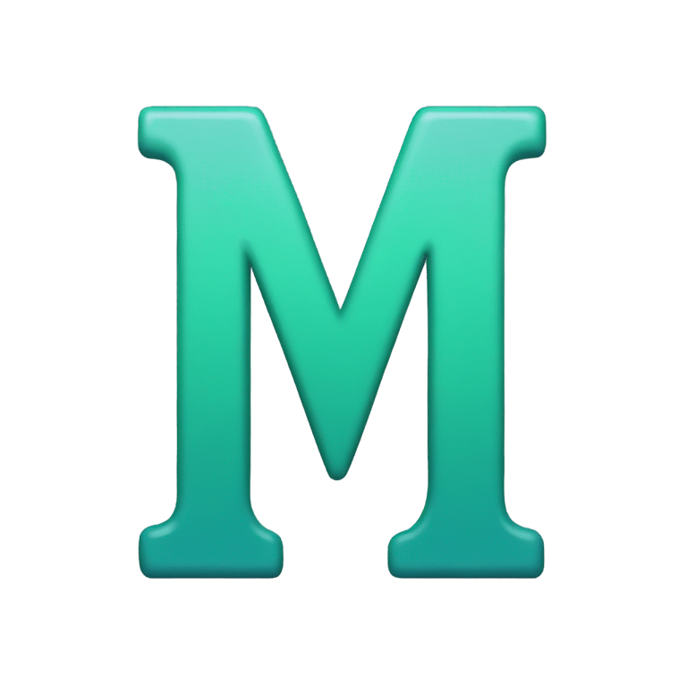 genmoji: letter m