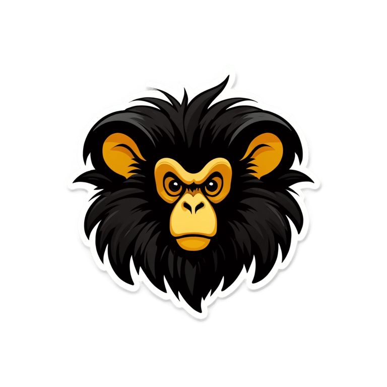 genmoji: scimmia dal parrucchiere