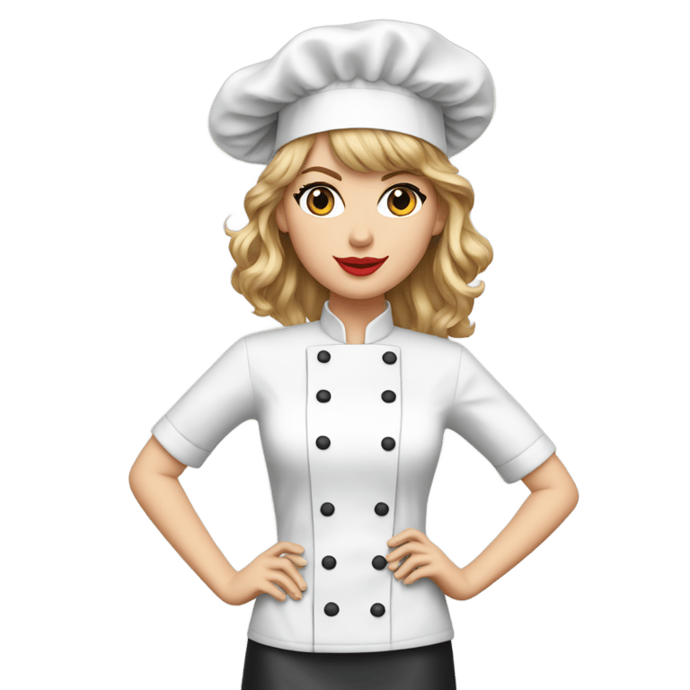 genmoji: Taylor Swift as a Chef