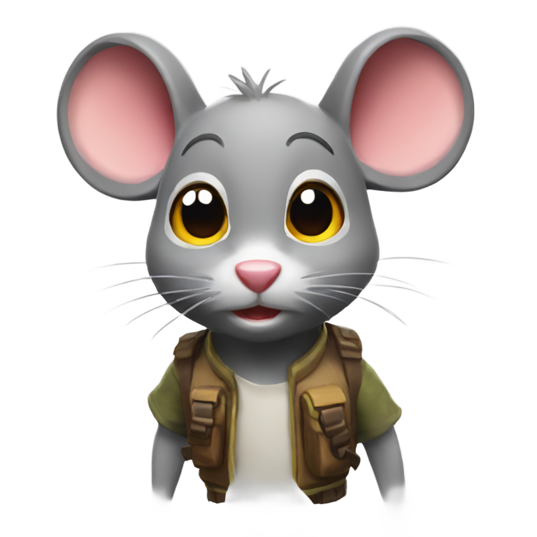 genmoji: mouse fortnite