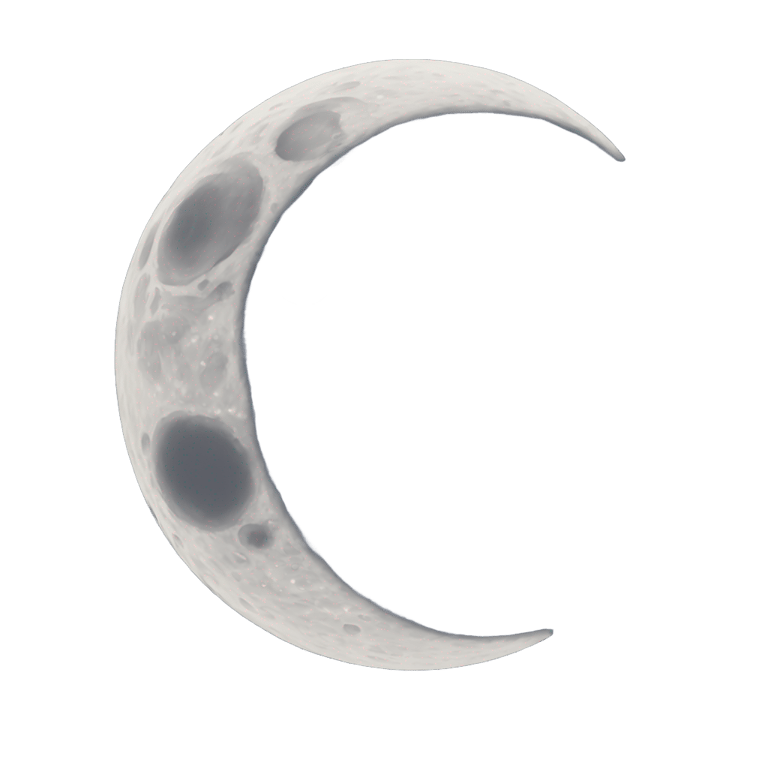 絵文字：Moon