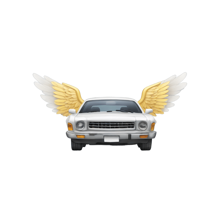 genmoji: Car with wings