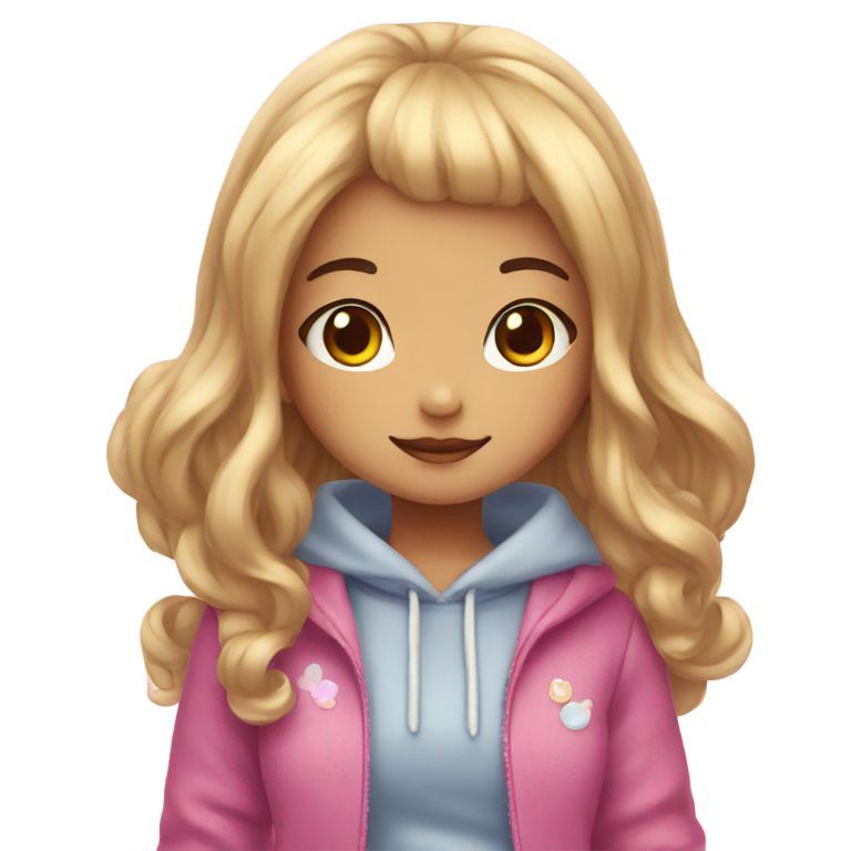 genmoji: Sanrio girl