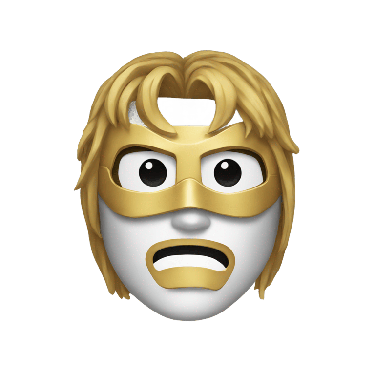 genmoji: super hero mask