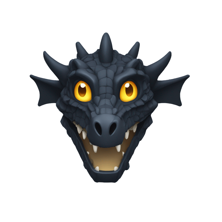 genmoji: ender dragon head