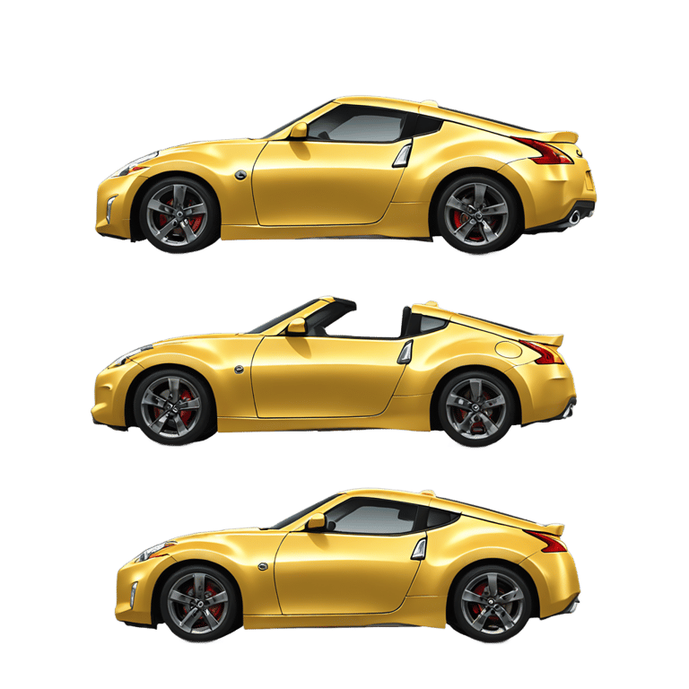 genmoji: nissan 370 z