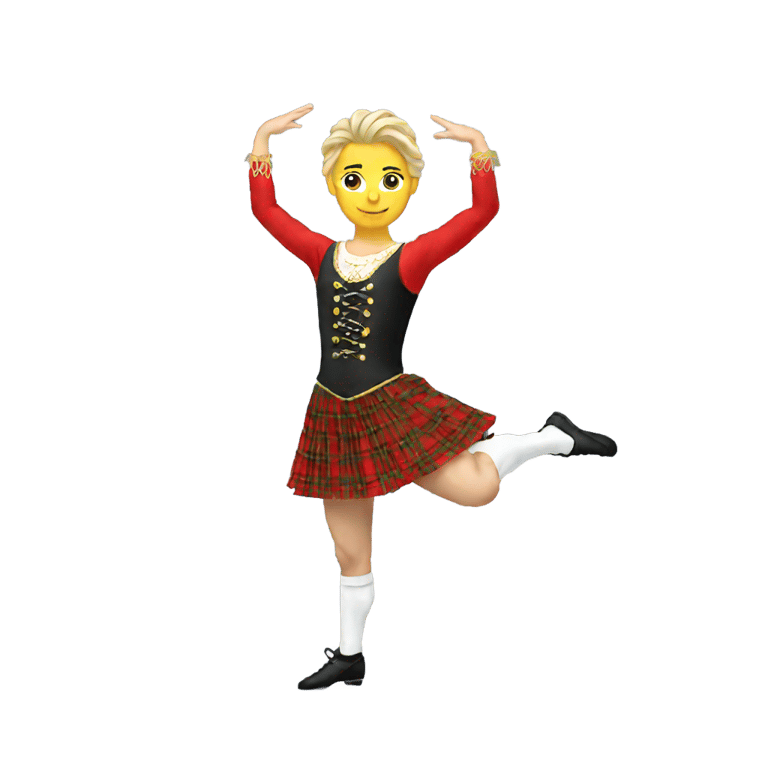 genmoji : highland dancer