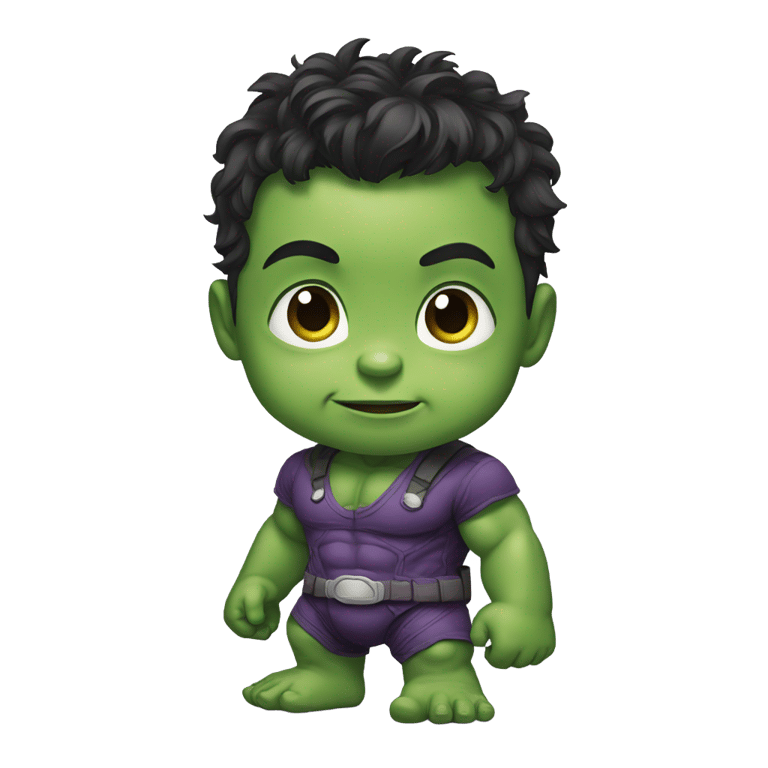 genmoji: A baby Hulk