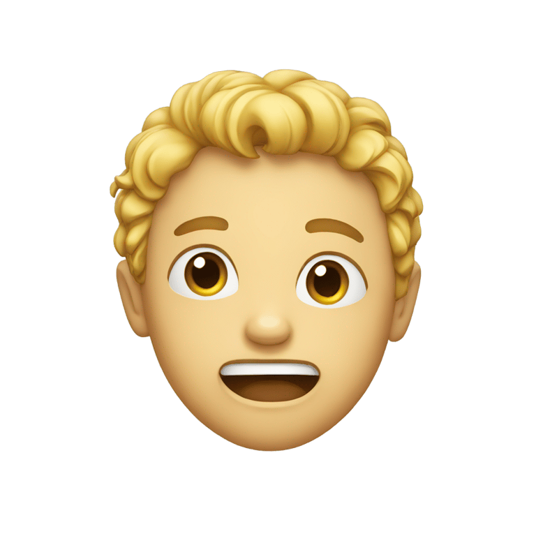 genmoji: Person mewing