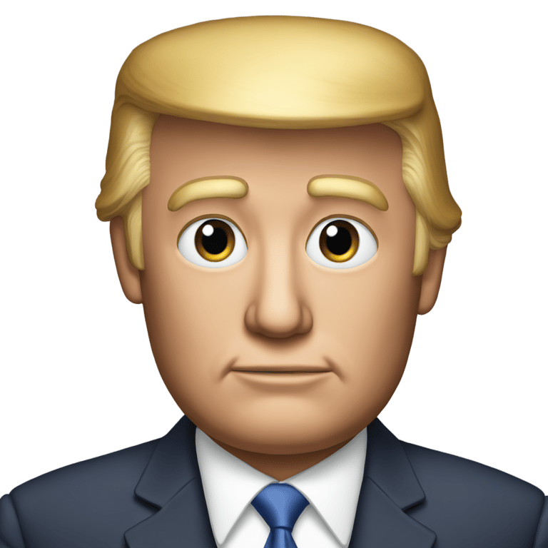 genmoji: donald trump