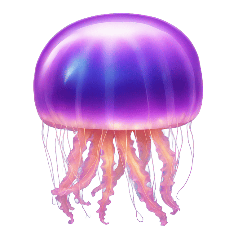 genmoji: Shiny Jellyfish