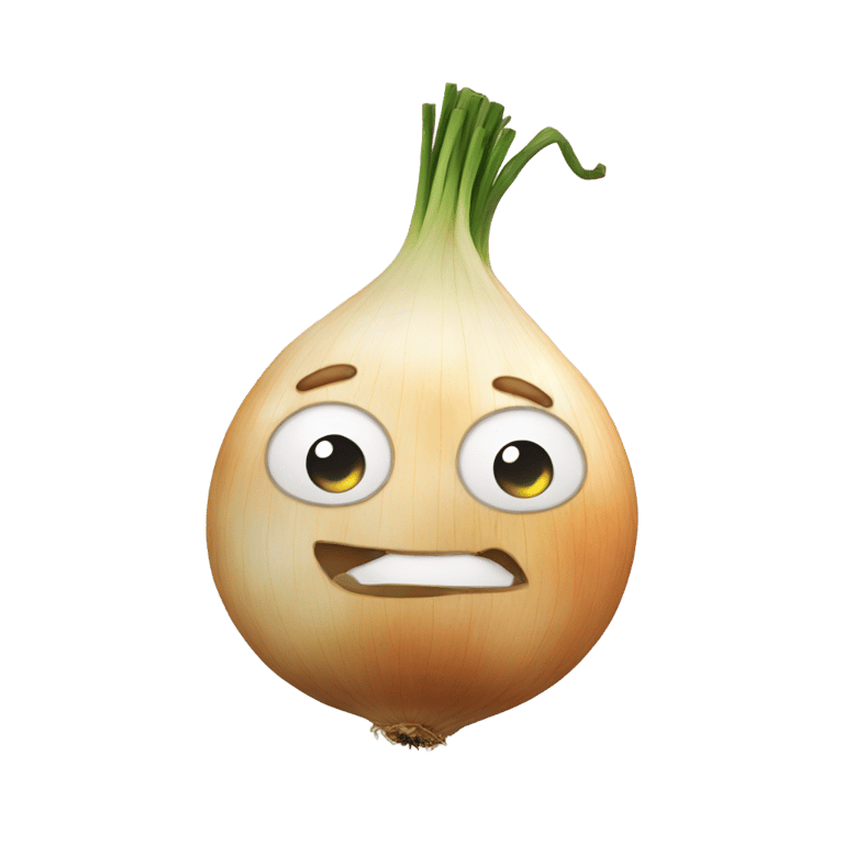 genmoji: A really cute onion