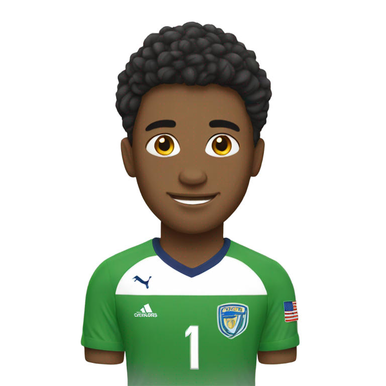 genmoji: jude bellingham soccer player