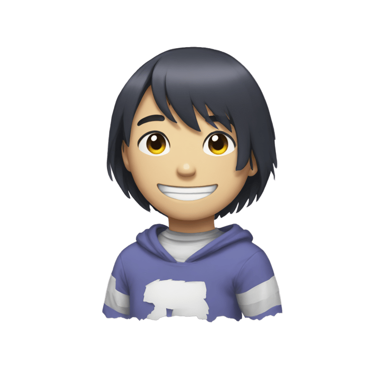 genmoji: Frisk Undertale