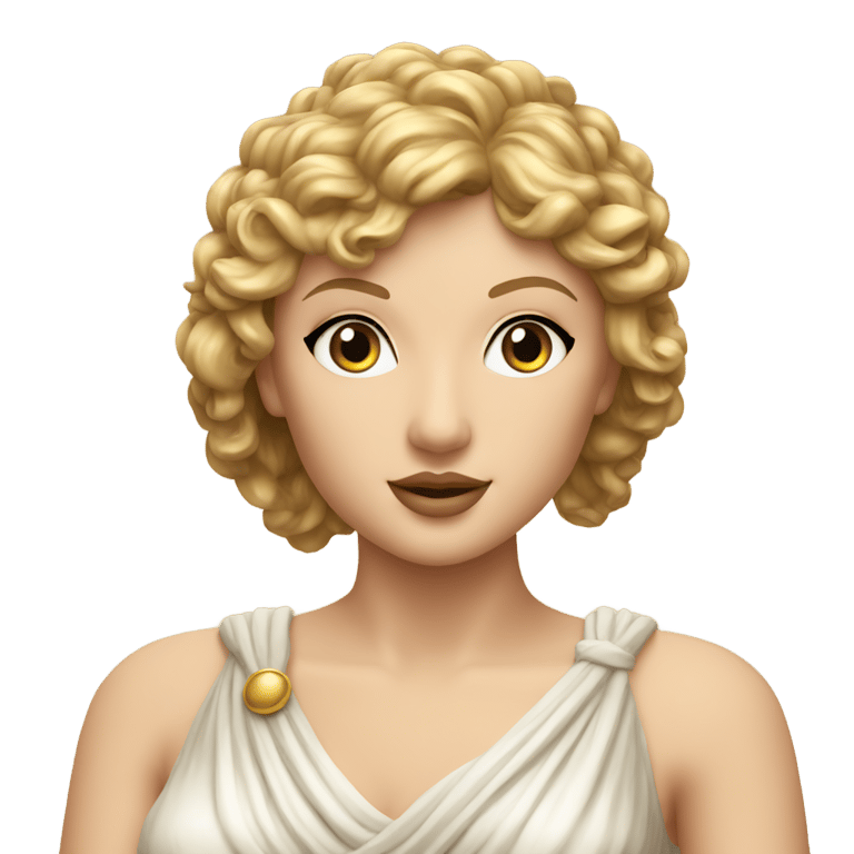 genmoji: Taylor Swift Roman Goddess