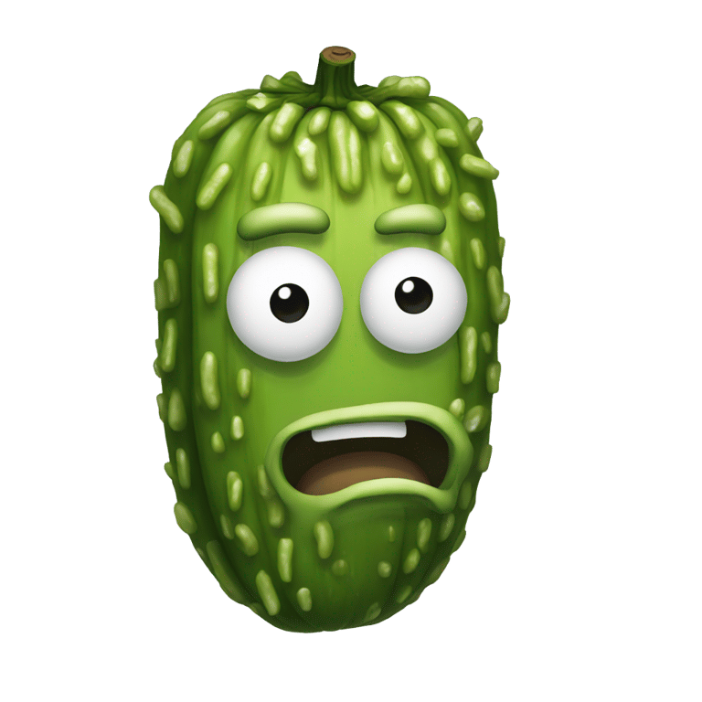 絵文字：Pickle Rick