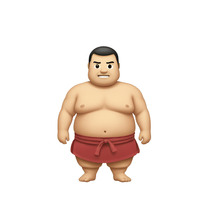 genmoji: men sumo