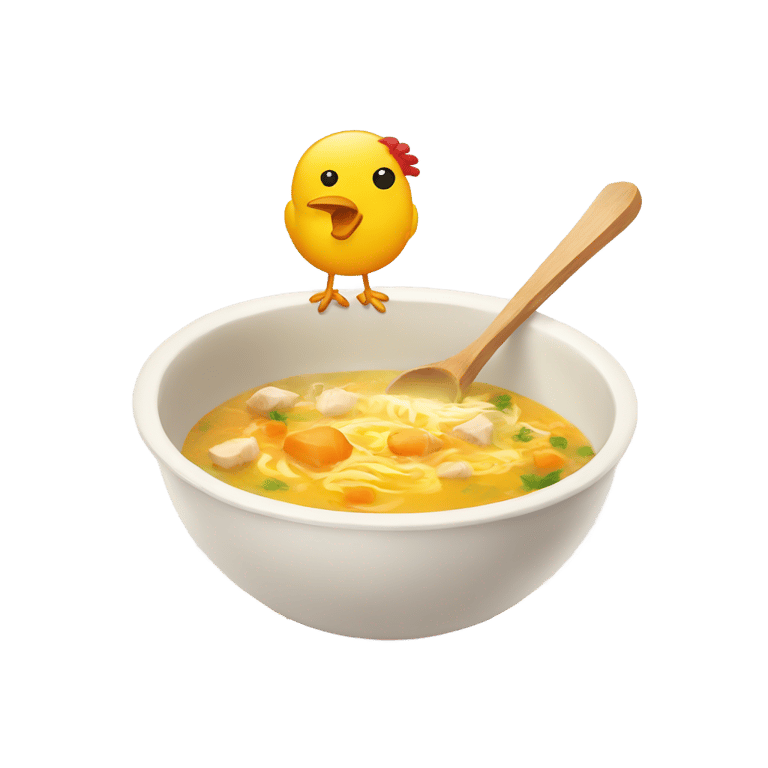 genmoji：鸡肉汤