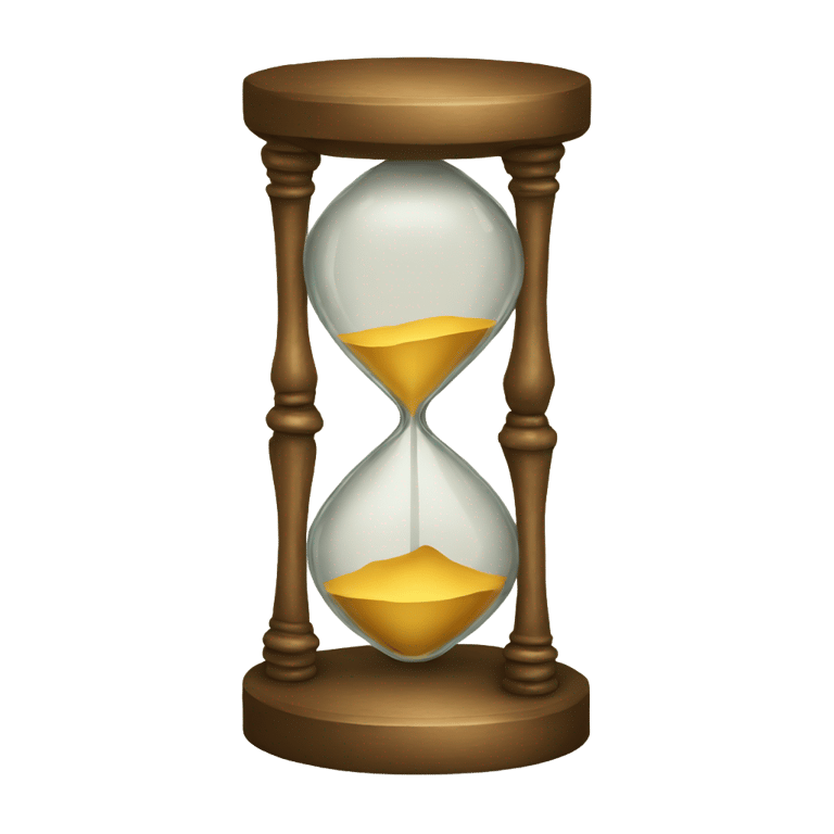 genmoji: hourglass