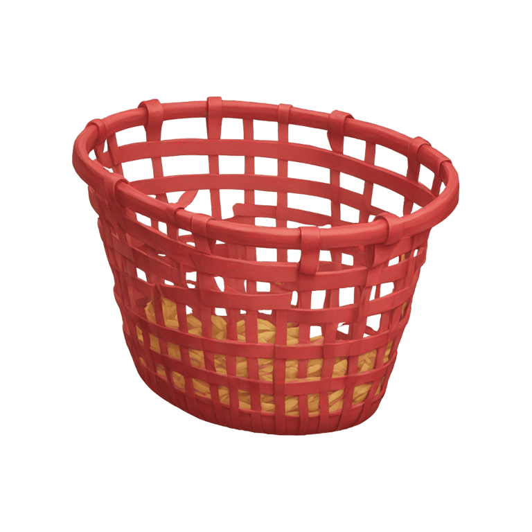 genmoji: red basket