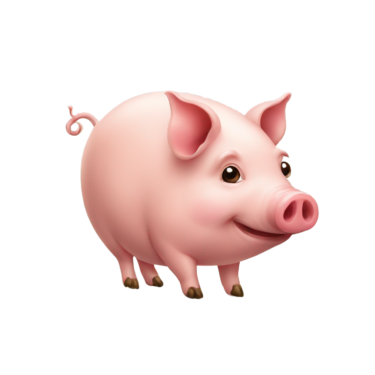 genmoji: pig fruit